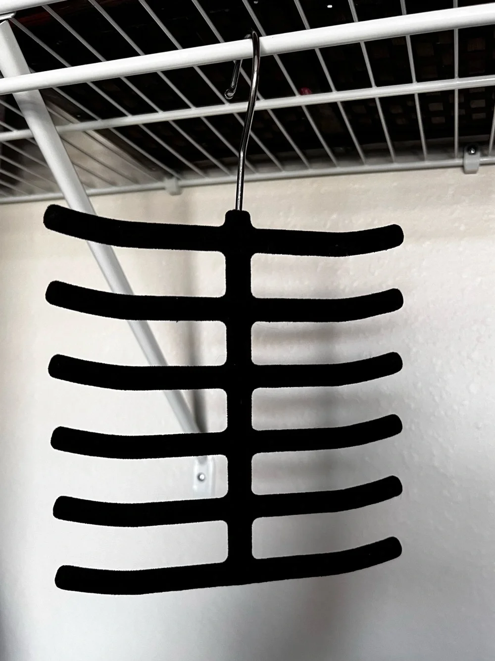 Closet Organizer Hanger Lot | Velvet Cascading & Wood Rotating Multi Hook